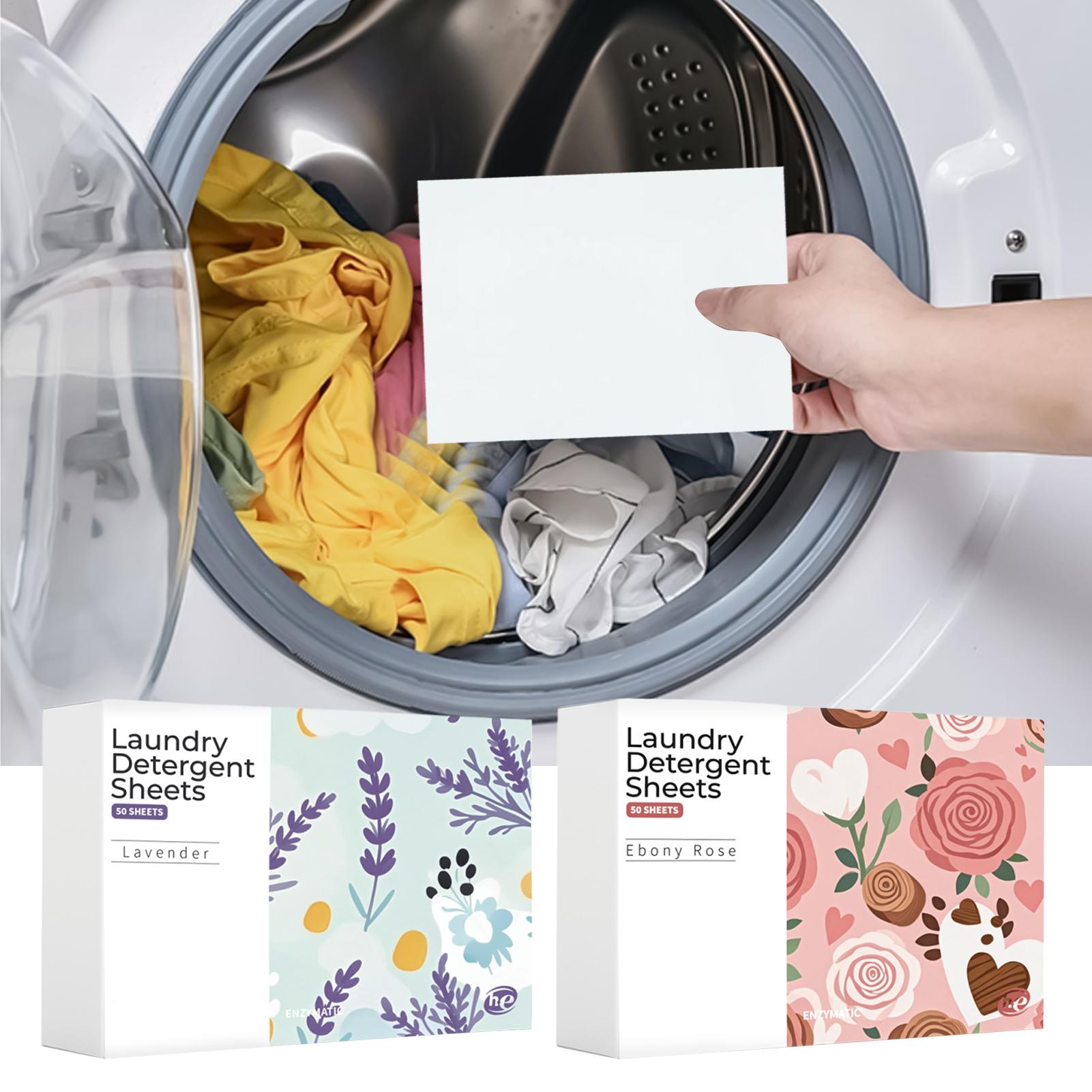 Laundry Strip Eco - Eco-Friendly Laundry Soap Sheets 50 Count/set
