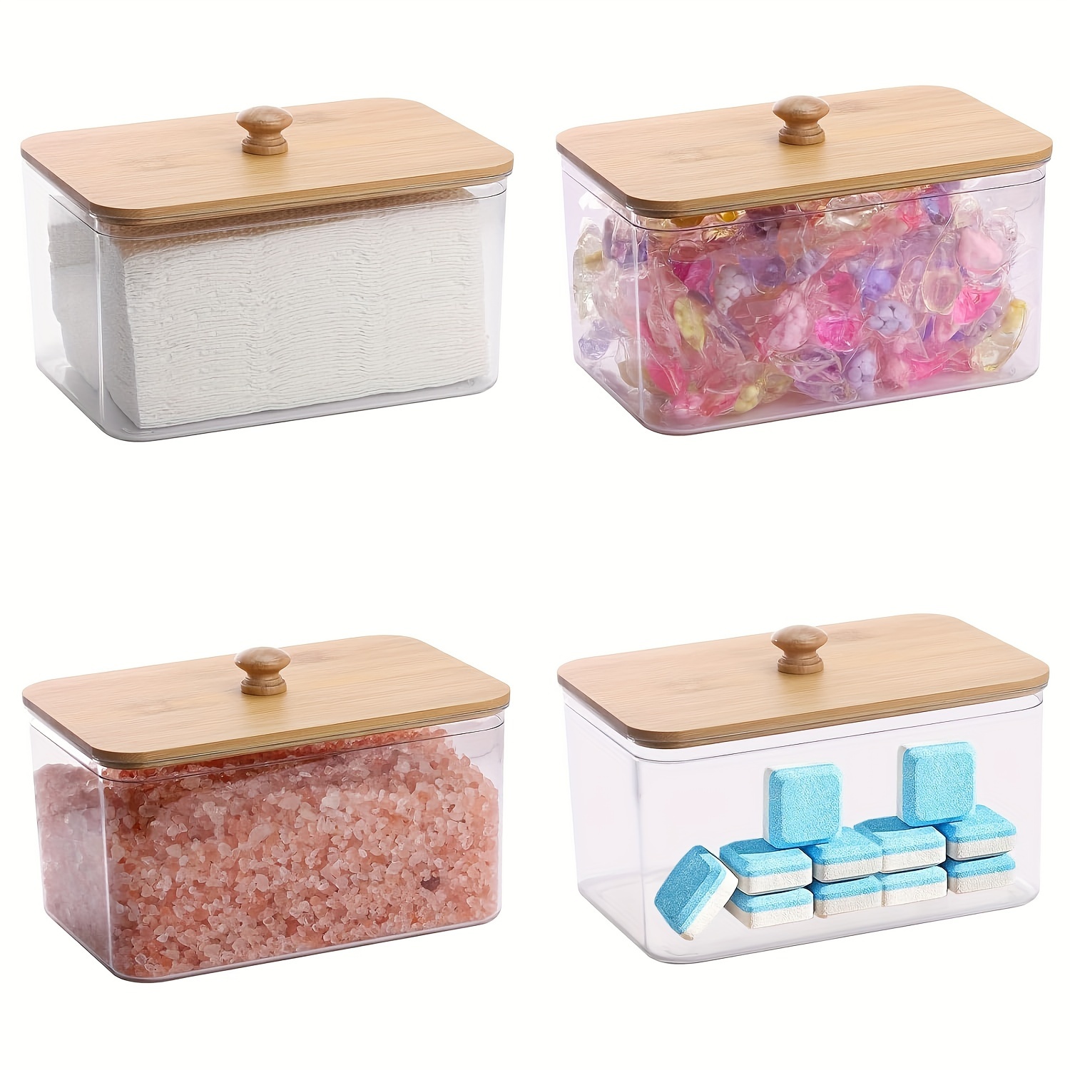 Laundry Strip Eco - Acrylic Dryer Sheet Holder Container for