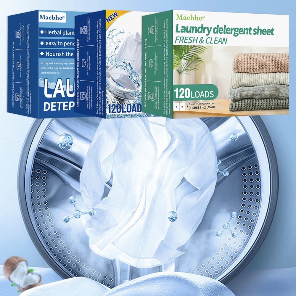 120 Sheets/Pack​​ ​Eco-Friendl - đánh giá và giá Laundry Strip Eco