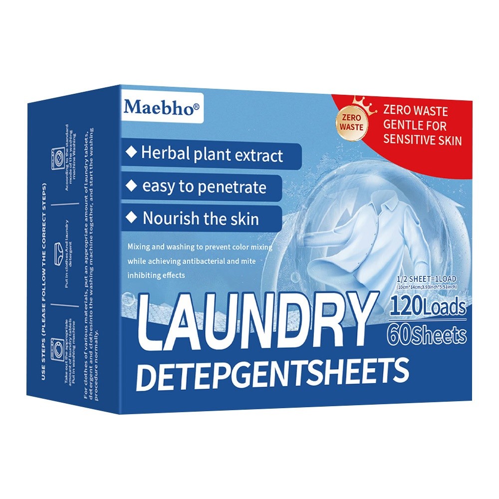 120 Sheets/Pack​​ ​Eco-Friendl - đánh giá và giá Laundry Strip Eco