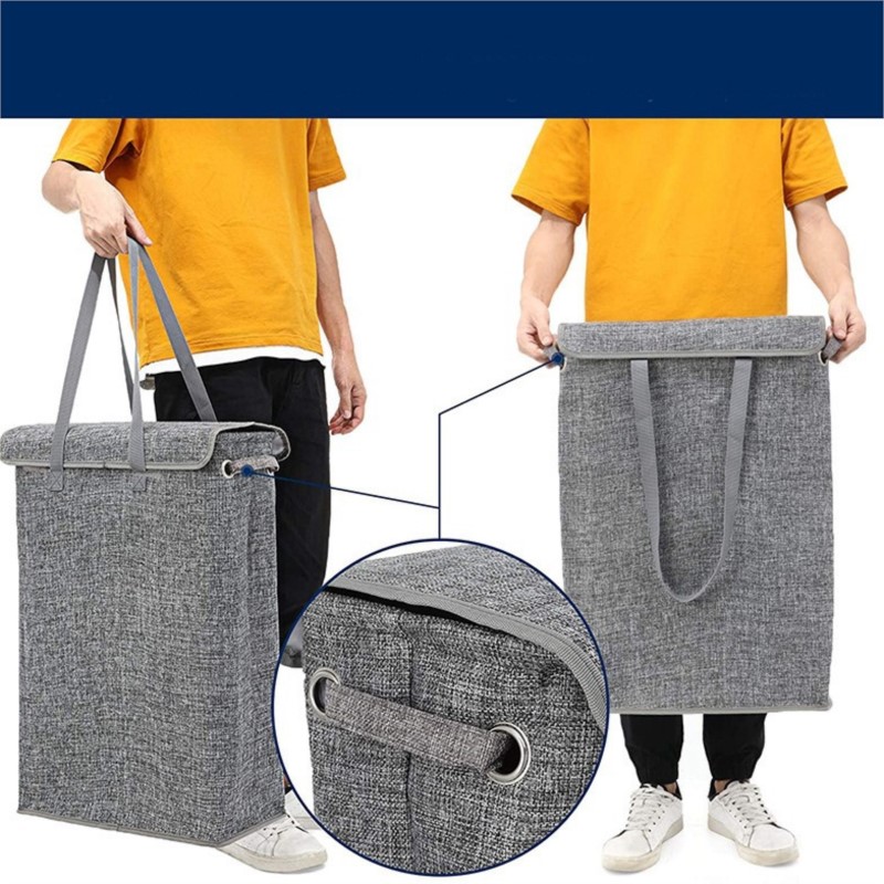 Cotton Linen Laundry Basket Wi - đánh giá và giá Laundry Strip Eco
