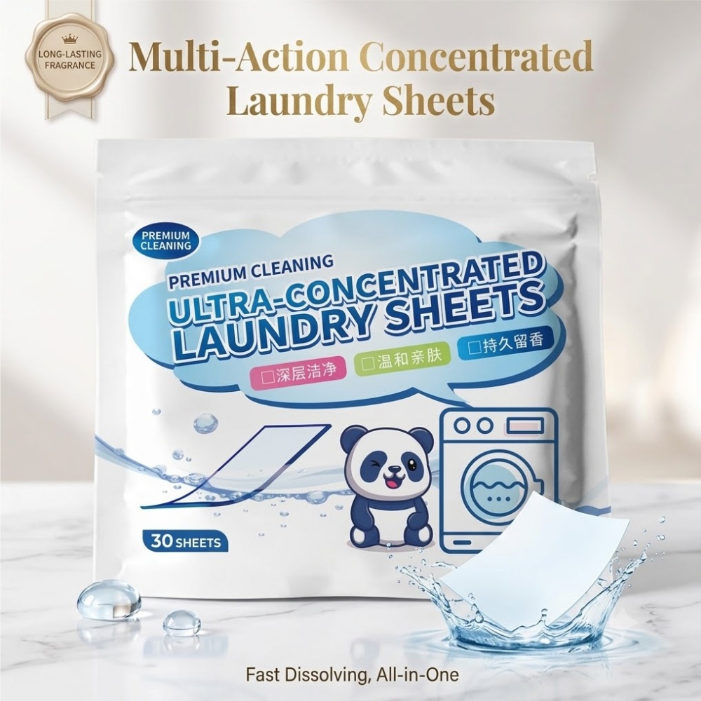 Laundry Foam Paper Ultra-Conce - đánh giá và giá Laundry Strip Eco
