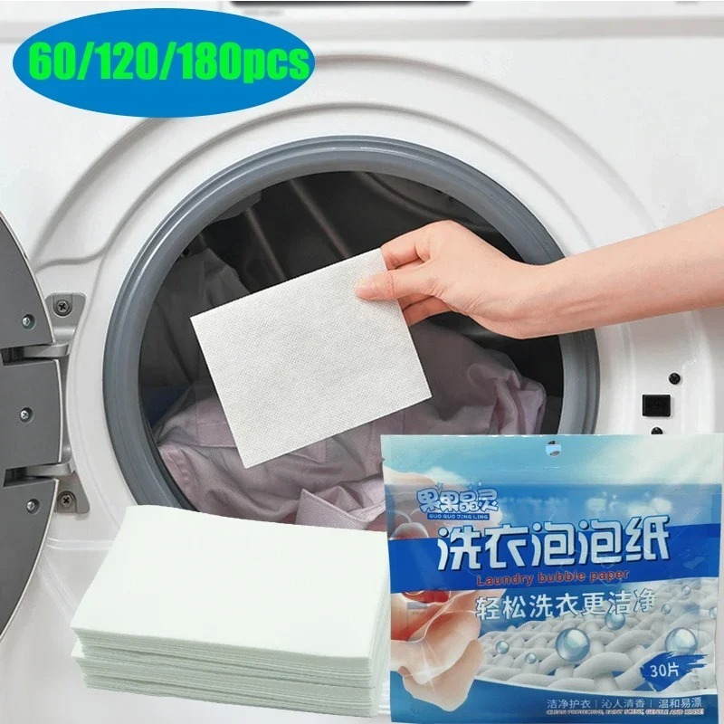 60/120/180PCS Laundry Detergen - đánh giá và giá Laundry Strip Eco